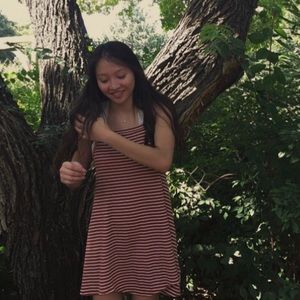 rvca scalloped dress